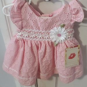 Pink girl dress